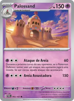 Palossand – Carta Pokémon TCG