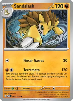 Sandslash – Carta Pokémon TCG