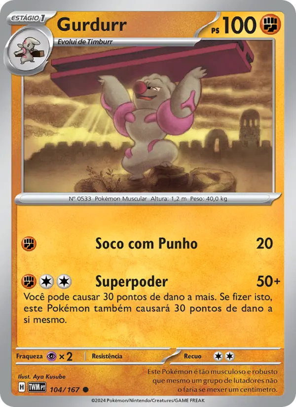Gurdurr – Pokémon TCG