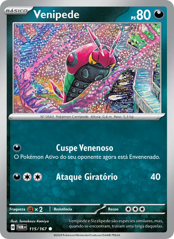 Venipede – Pokémon TCG