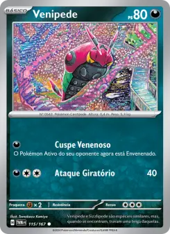 Venipede – Carta Pokémon TCG