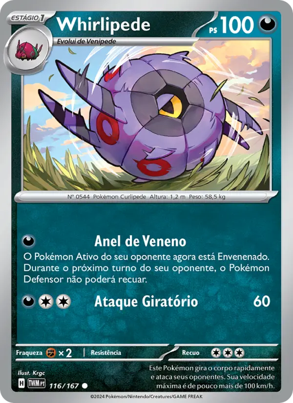 Whirlipede – Pokémon TCG