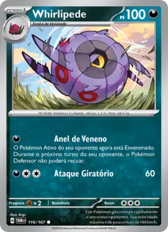 Whirlipede – Carta Pokémon TCG