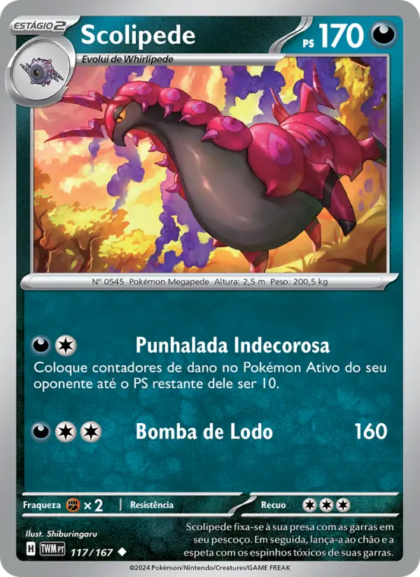 Scolipede – Pokémon TCG