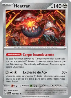 Heatran – Carta Pokémon TCG