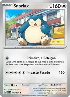 Snorlax – Carta Pokémon TCG