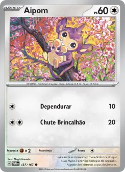 Aipom – Carta Pokémon TCG