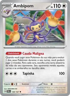 Ambipom – Carta Pokémon TCG