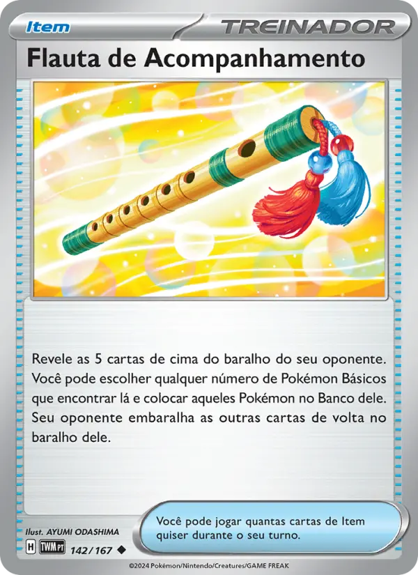 Flauta de Acompanhamento – Pokémon TCG