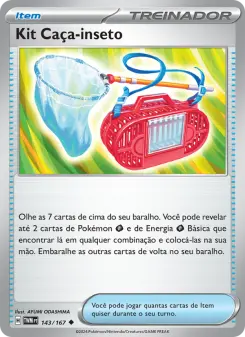 Kit Caça-inseto – Carta Pokémon TCG
