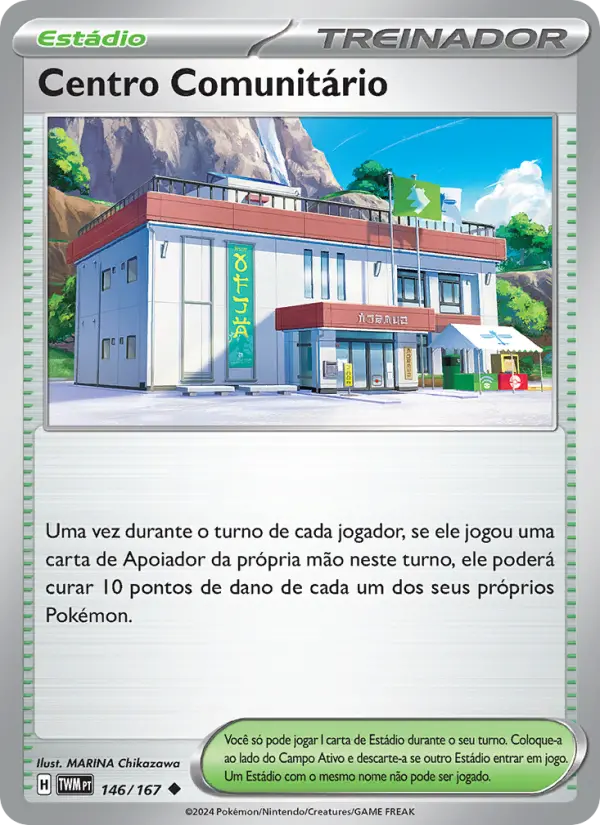 Centro Comunitário – Pokémon TCG