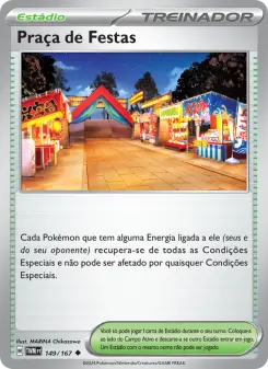 Praça de Festas – Carta Pokémon TCG