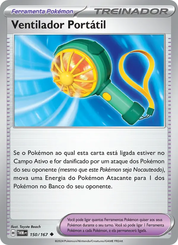 Ventilador Portátil – Pokémon TCG