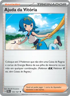 Ajuda da Vitória – Carta Pokémon TCG