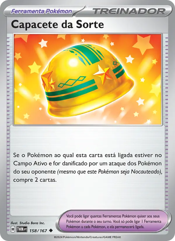 Capacete da Sorte – Pokémon TCG