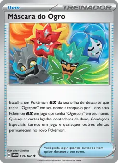 Máscara do Ogro – Carta Pokémon TCG