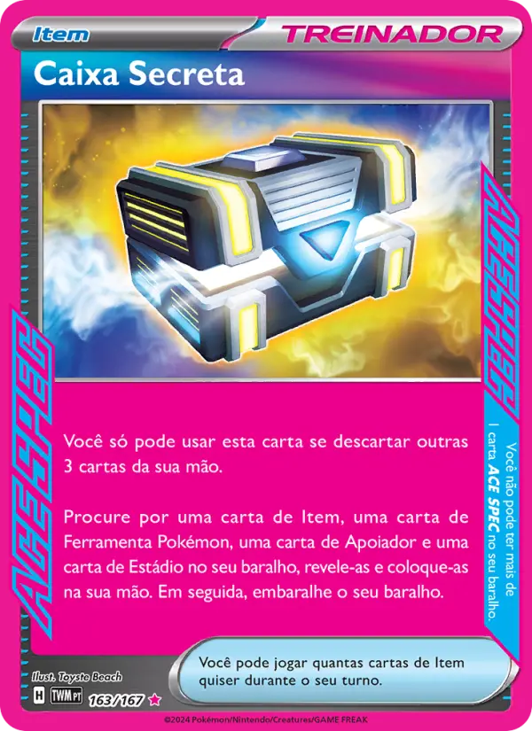 Caixa Secreta – Pokémon TCG