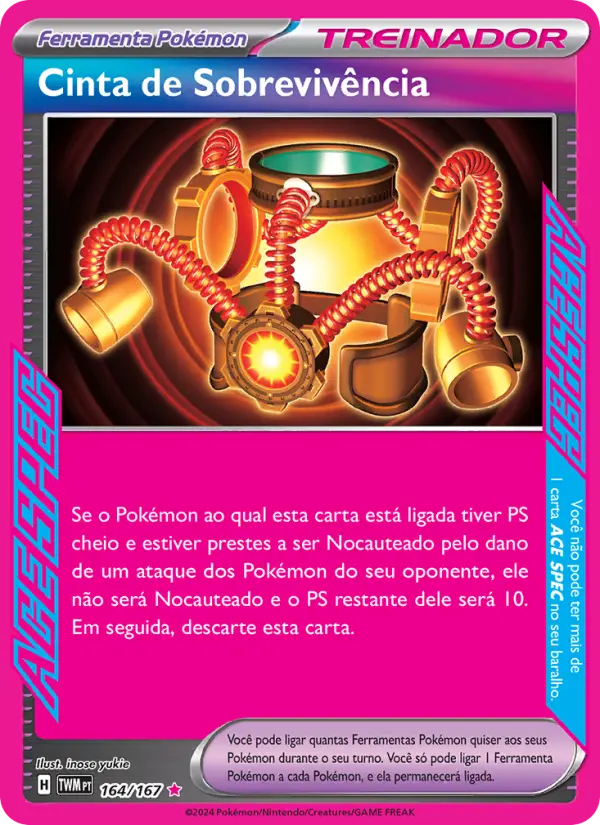Cinta de Sobrevivência – Pokémon TCG