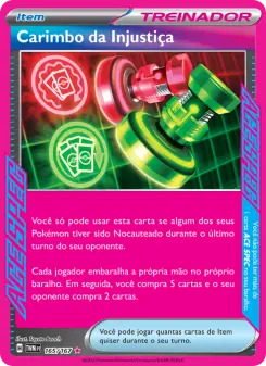 Carimbo da Injustiça – Carta Pokémon TCG
