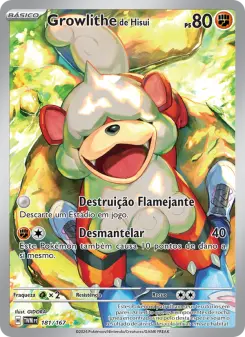 Growlithe de Hisui – Carta Pokémon TCG