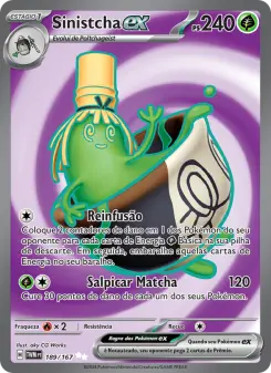 Sinistcha ex – Carta Pokémon TCG