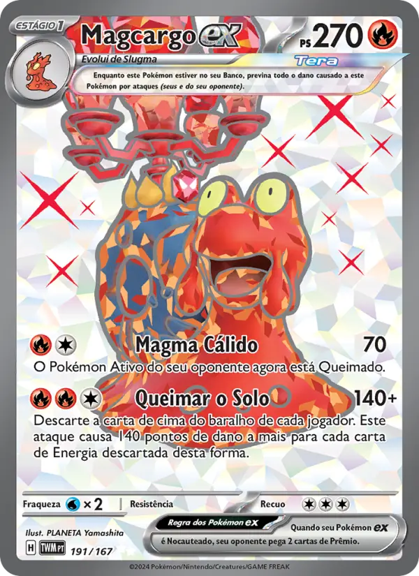 Magcargo ex – Pokémon TCG