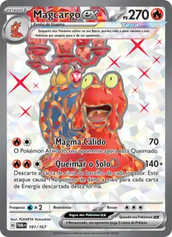 Magcargo ex – Carta Pokémon TCG