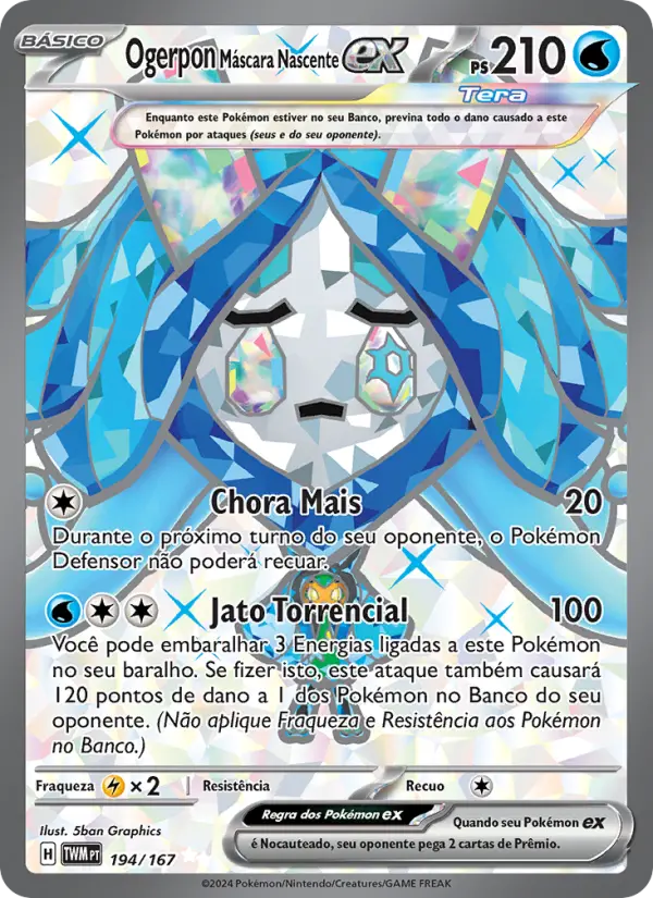 Ogerpon Máscara Nascente ex – Pokémon TCG