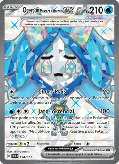 Ogerpon Máscara Nascente ex – Carta Pokémon TCG