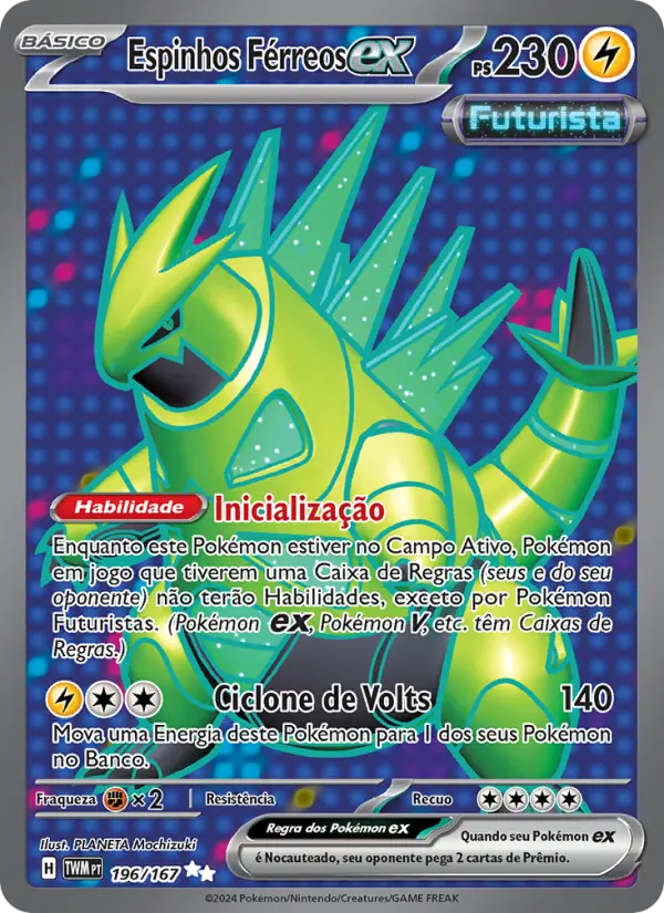 Espinhos Férreos ex – Pokémon TCG