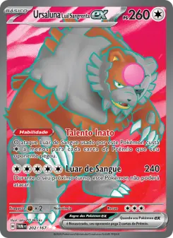 Ursaluna Lua Sangrenta ex – Carta Pokémon TCG