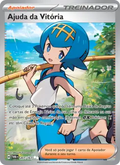 Ajuda da Vitória – Carta Pokémon TCG