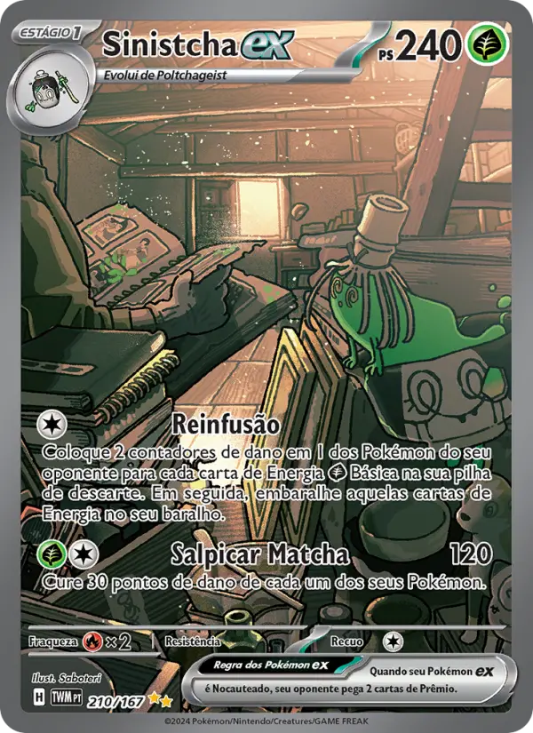 Sinistcha ex – Pokémon TCG