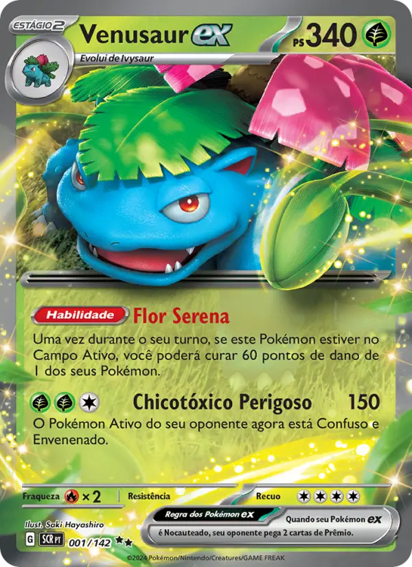 Venusaur ex – Pokémon TCG