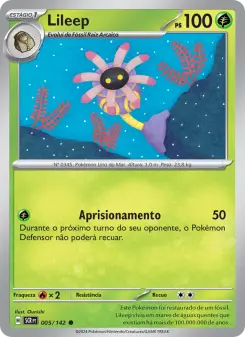 Lileep – Carta Pokémon TCG