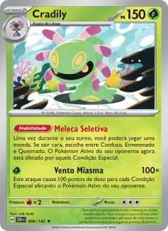 Cradily – Carta Pokémon TCG