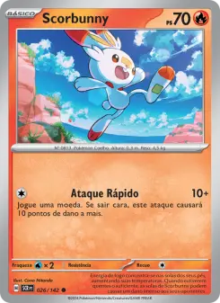 Scorbunny – Carta Pokémon TCG