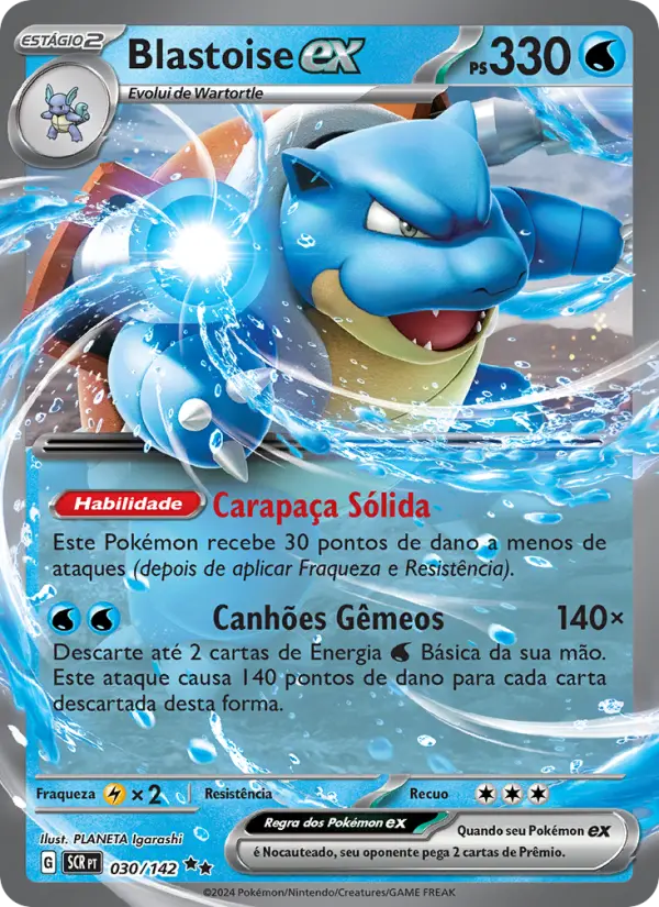 Blastoise ex – Pokémon TCG