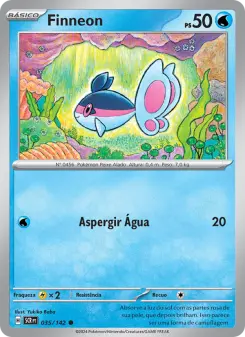 Finneon – Carta Pokémon TCG