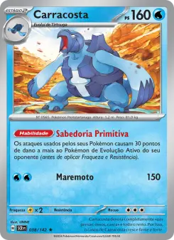 Carracosta – Carta Pokémon TCG