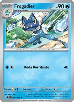 Frogadier – Carta Pokémon TCG