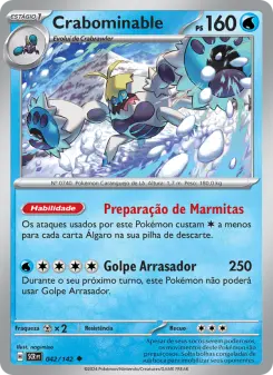 Crabominable – Carta Pokémon TCG