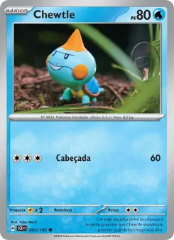 Chewtle – Carta Pokémon TCG