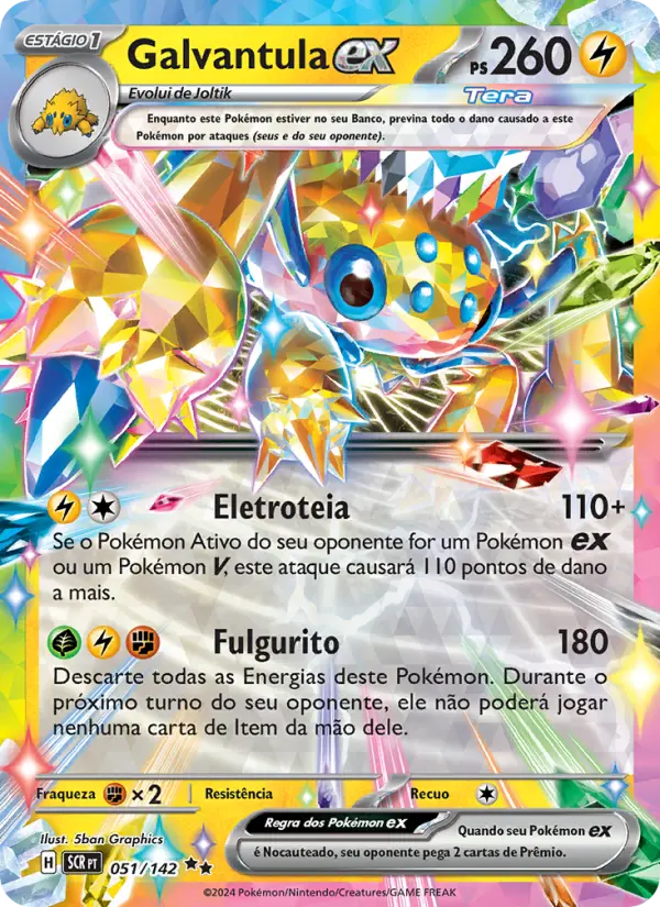 Galvantula ex – Pokémon TCG