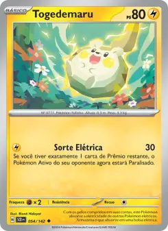 Togedemaru – Carta Pokémon TCG