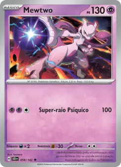 Mewtwo – Carta Pokémon TCG