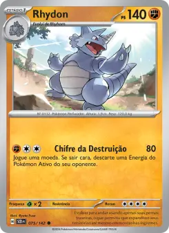 Rhydon – Carta Pokémon TCG