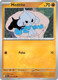 Meditite – Carta Pokémon TCG