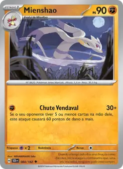 Mienshao – Carta Pokémon TCG
