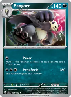 Pangoro – Carta Pokémon TCG